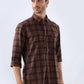 Parx Khaki Casual Shirt