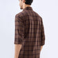 Parx Khaki Casual Shirt