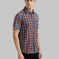 Parx Brown Casual Shirt 