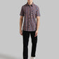 Parx Brown Casual Shirt 