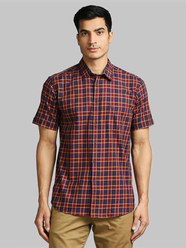 Parx Red Casual Shirt 