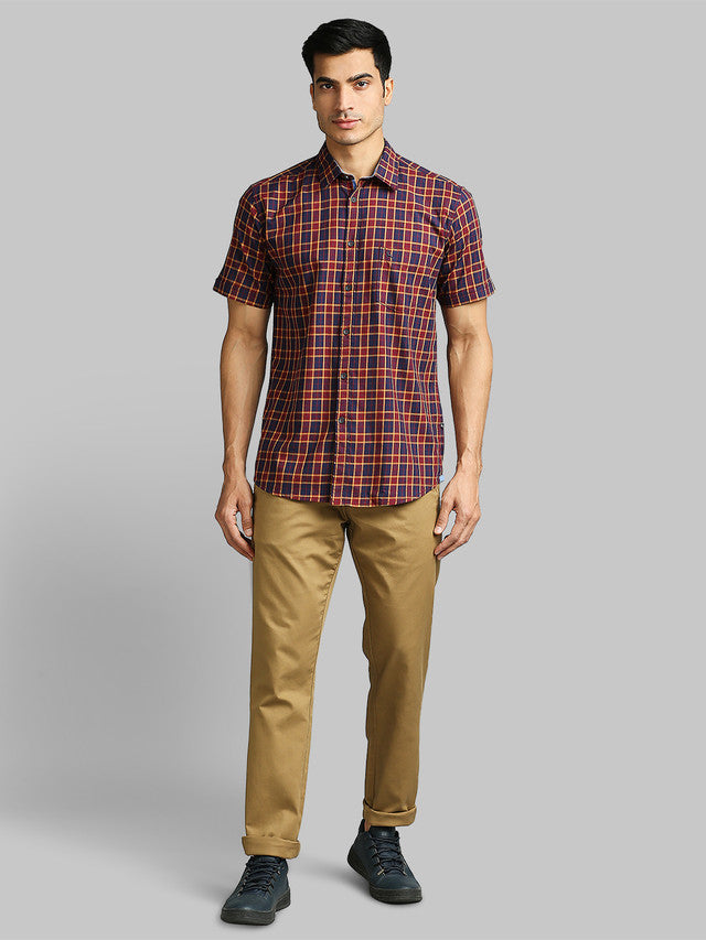 Parx Red Casual Shirt 