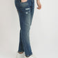 Parx Men Blue Low Rise Tapered Fit Knitted Jeans
