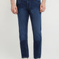 Parx Men Blue Low Rise Tapered Fit Knitted Jeans