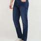 Parx Men Blue Low Rise Tapered Fit Knitted Jeans
