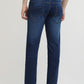 Parx Men Blue Low Rise Tapered Fit Knitted Jeans
