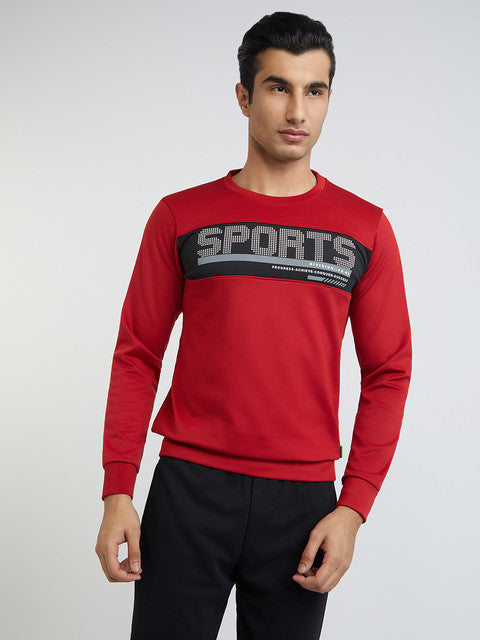 Men Regular Fit Light Grey Sweatshirt