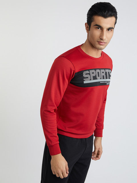 Men Regular Fit Light Grey Sweatshirt