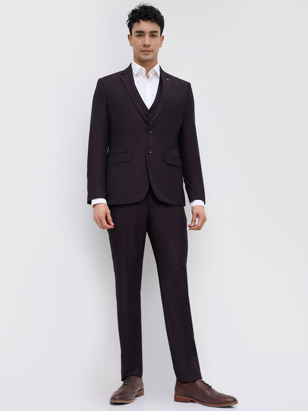Parx Brown Suit