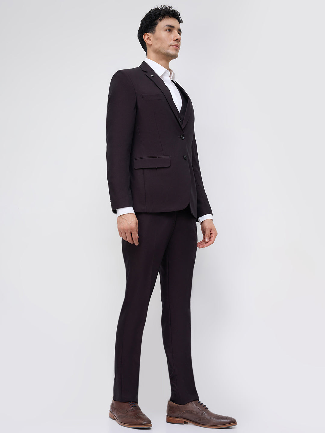 Parx Brown Suit