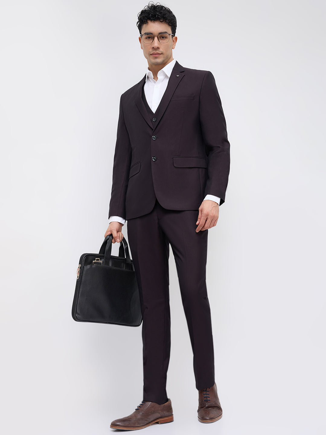 Parx Brown Suit
