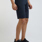 Men Regular Fit Grey Shorts
