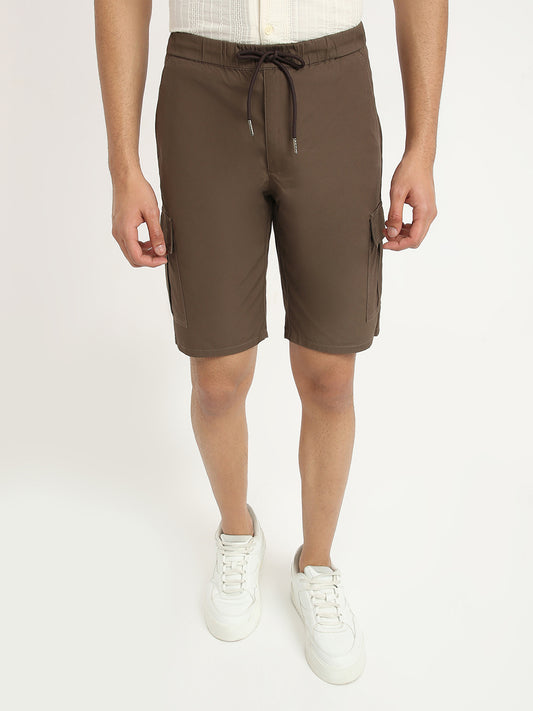 Parx Brown Shorts