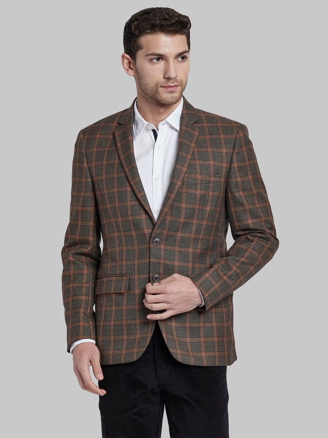 Parx Brown Blazer