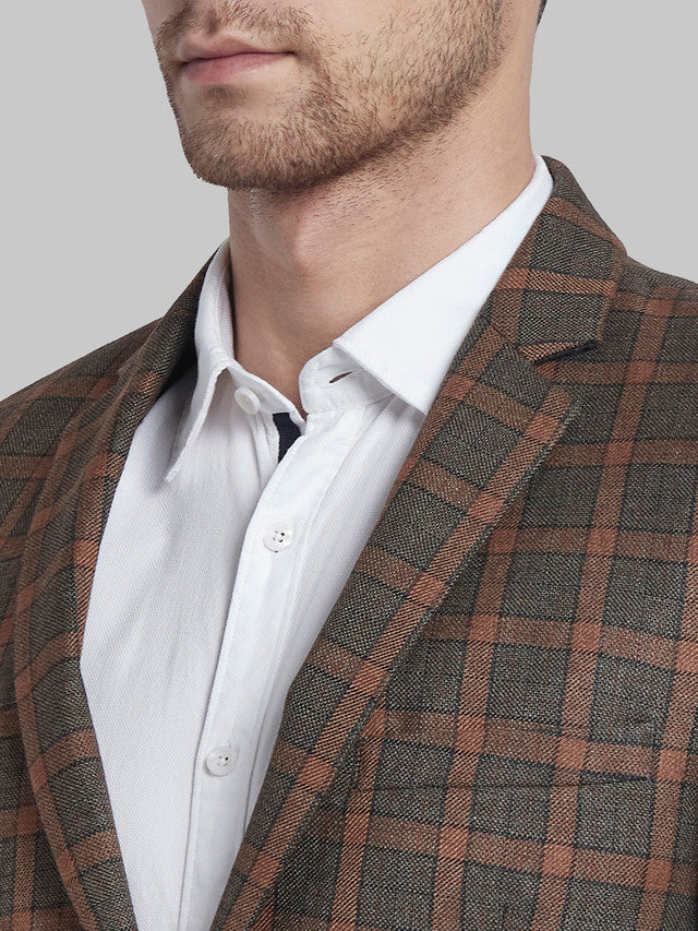 Parx Brown Blazer