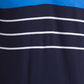 Parx Blue Stripe Regular Fit Cotton T-Shirt