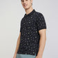 Men Regular Fit Dark Blue Polo