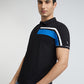 Men Regular Fit Black T-Shirts