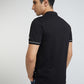 Men Regular Fit Black T-Shirts