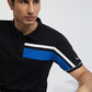 Men Regular Fit Black T-Shirts