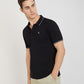 Men Regular Fit Blue Polo