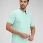 Parx Green Printed Regular Fit Cotton T-Shirt