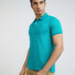 Parx Men Green Printed Regular Fit Half Sleeve Polo Neck T-Shirt