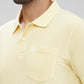 Parx Yellow Printed Regular Fit Cotton T-Shirt