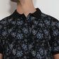 Parx Men Black Regular Fit Print Polo Neck Collar T-Shirt