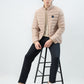 Parx Men Brown Solid Casual Jacket