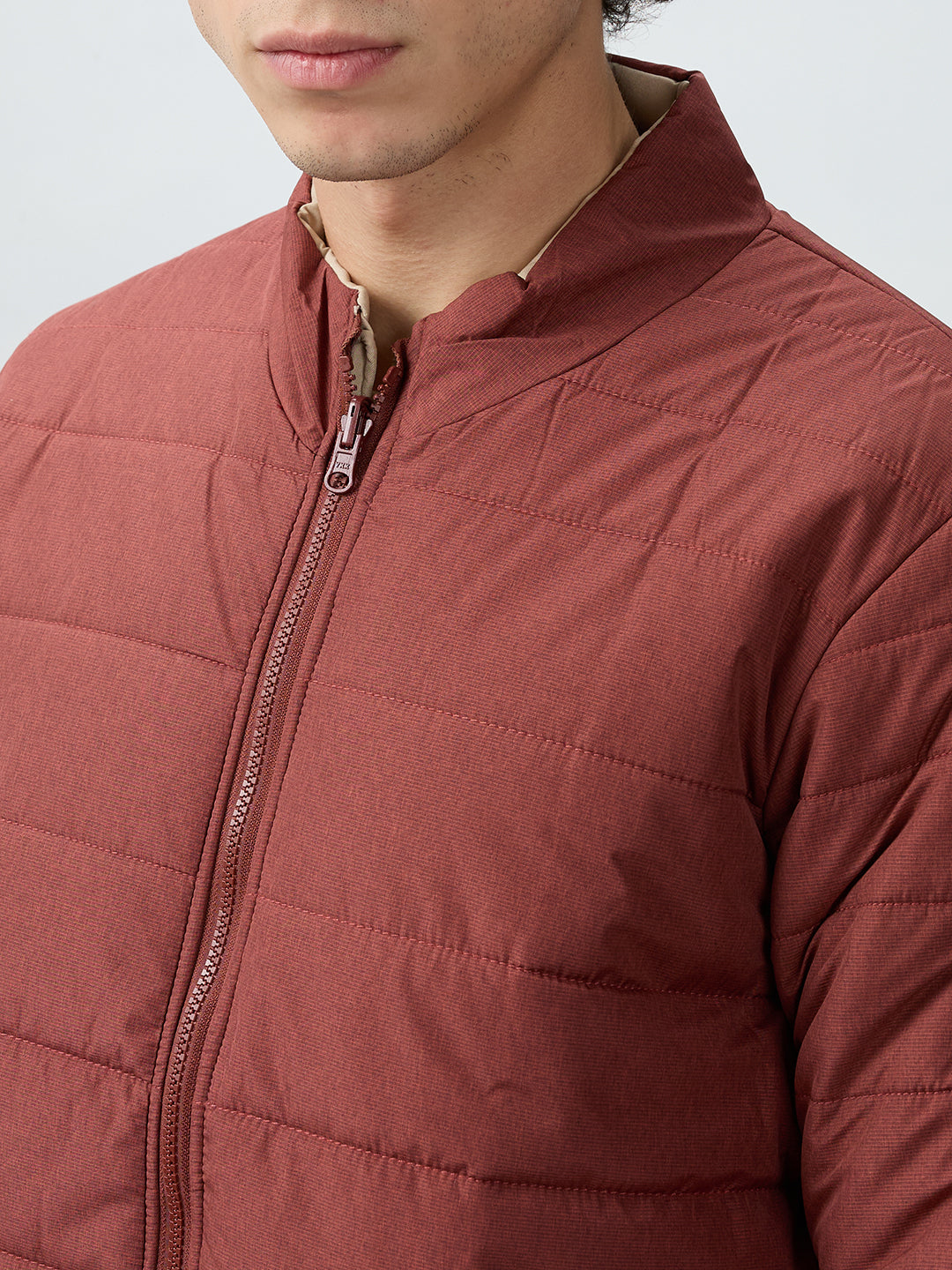 Parx Men Red Solid Casual Jacket