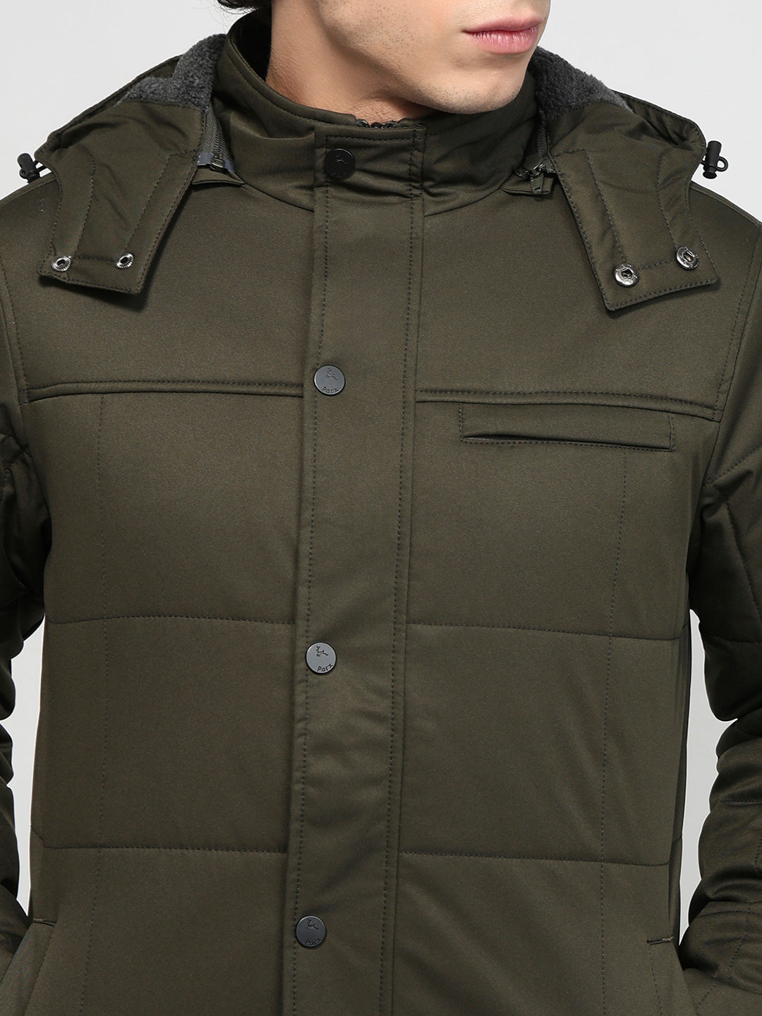 Parx Green Outer Wear