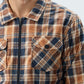 Parx Men Yellow Checks Casual Jacket