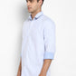 Parx Blue Casual Shirt