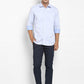 Parx Blue Casual Shirt