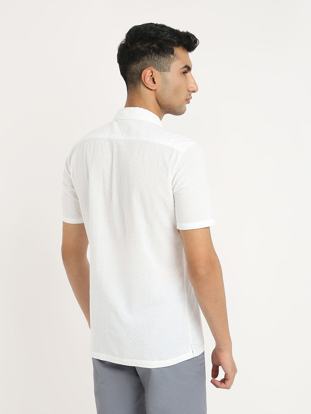 Parx White Casual Shirt 