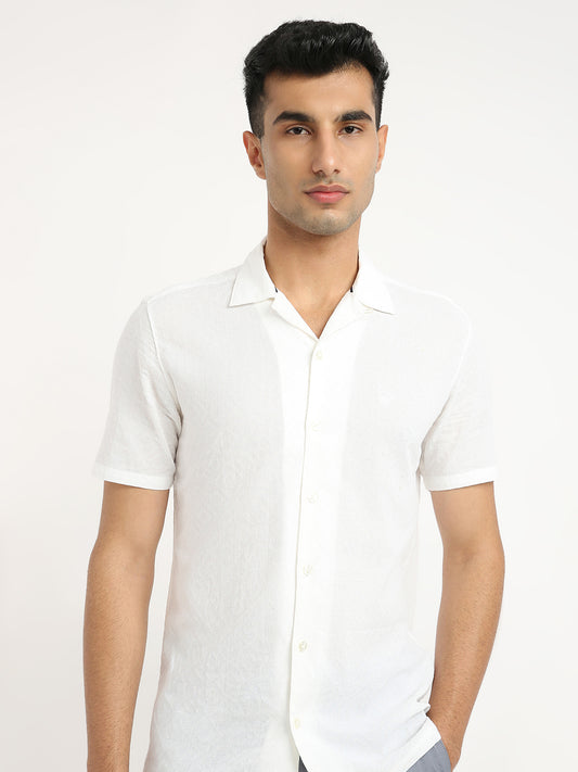 Parx White Casual Shirt 