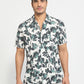 Parx Green Casual Shirt