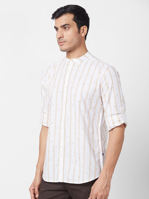 Parx White Casual Shirt