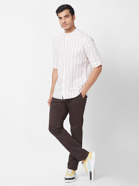 Parx White Casual Shirt