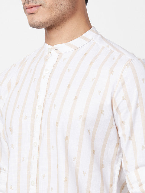 Parx White Casual Shirt