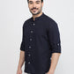 Parx Blue Casual Shirt