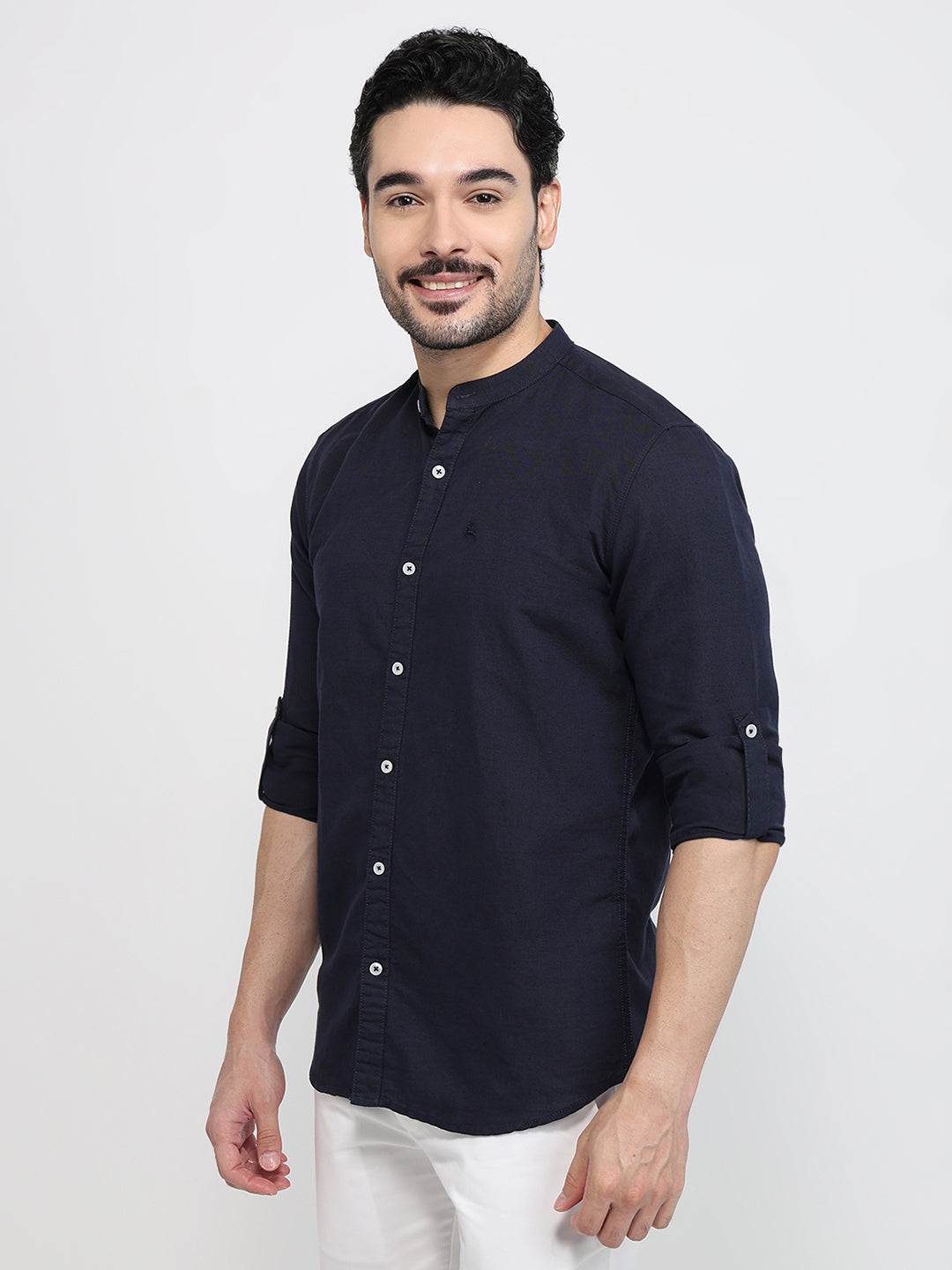 Parx Blue Casual Shirt