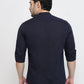 Parx Blue Casual Shirt