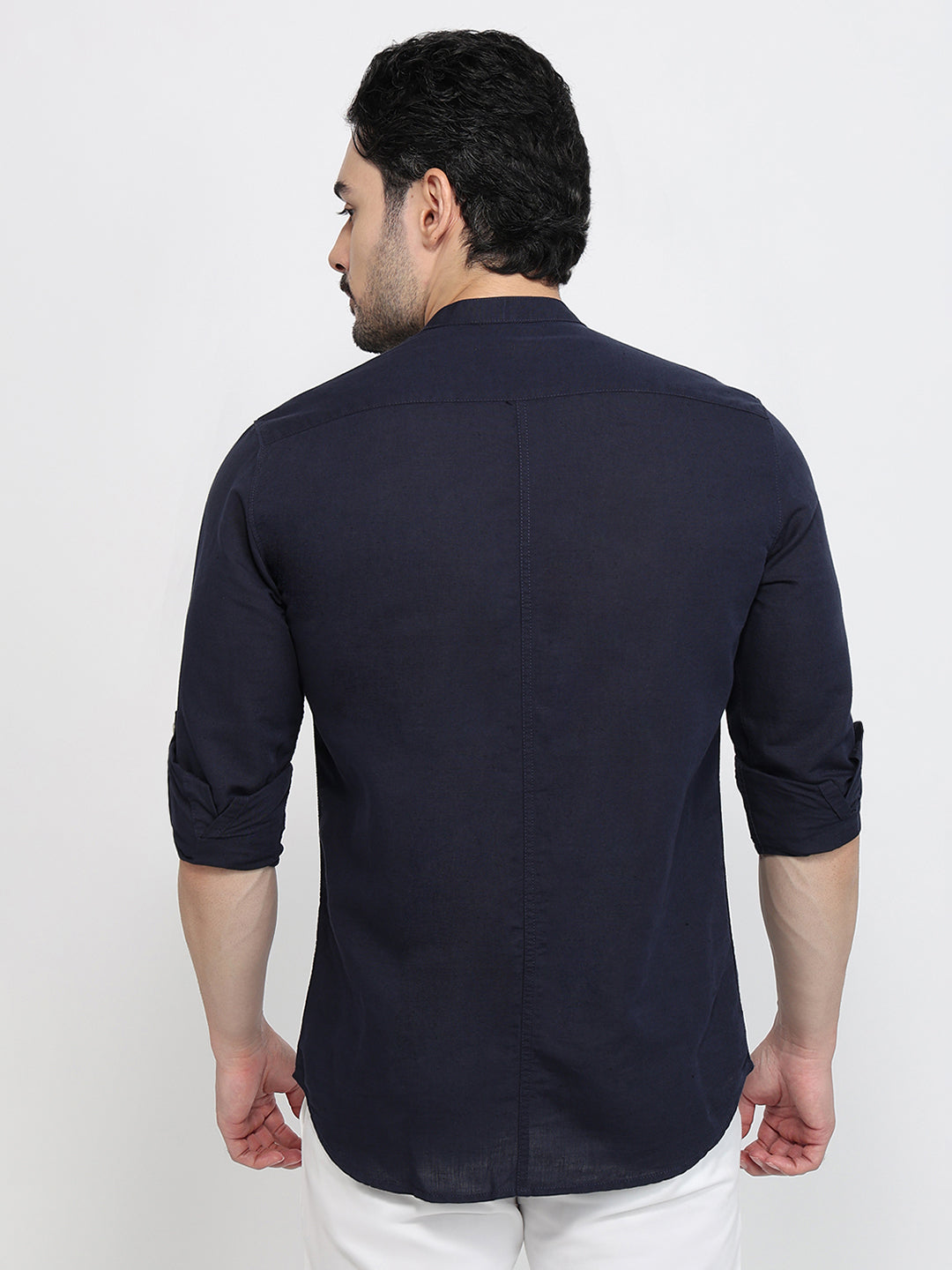 Parx Blue Casual Shirt