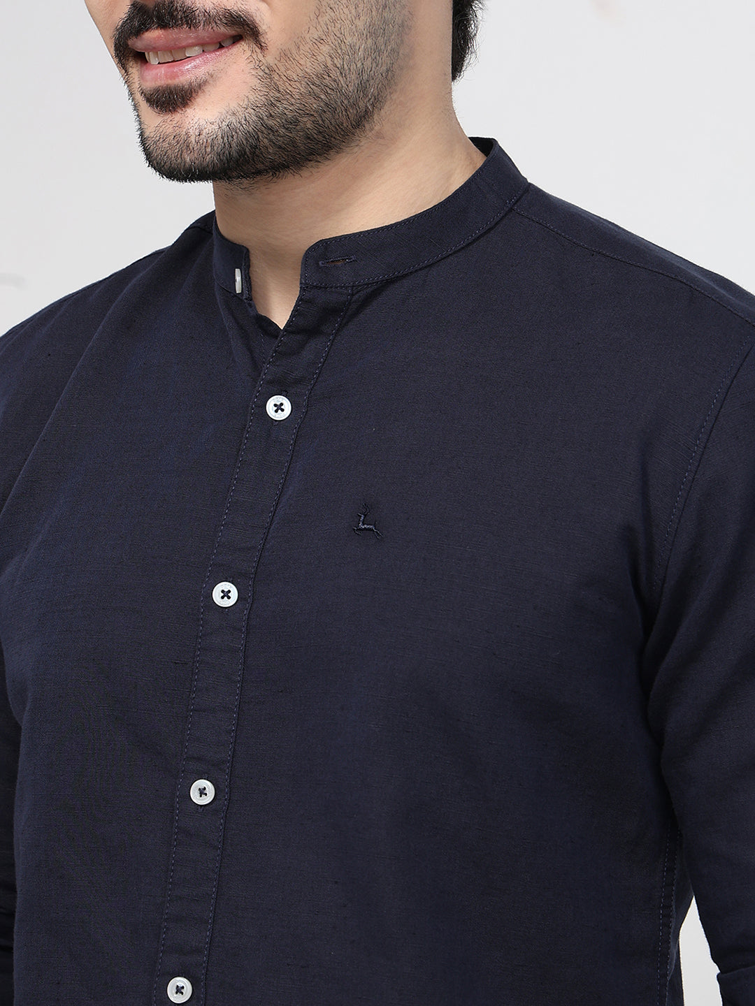 Parx Blue Casual Shirt