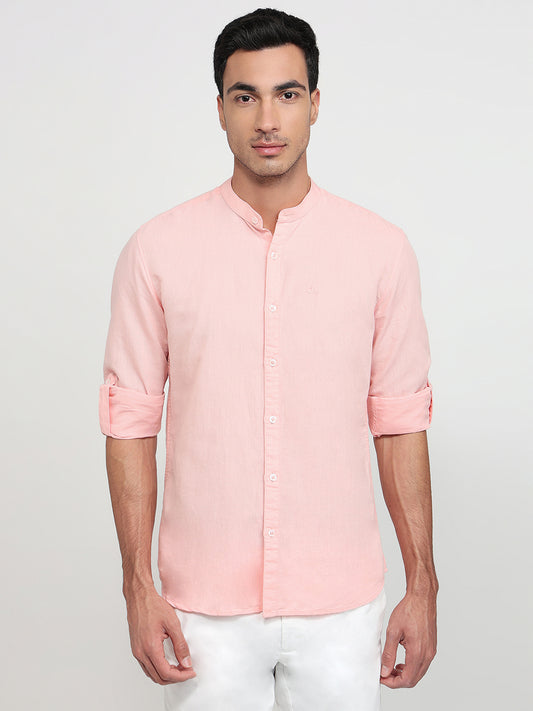 Parx Orange Casual Shirt
