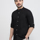 Parx Black Casual Shirt