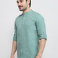 Parx Green Casual Shirt