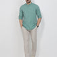 Parx Green Casual Shirt